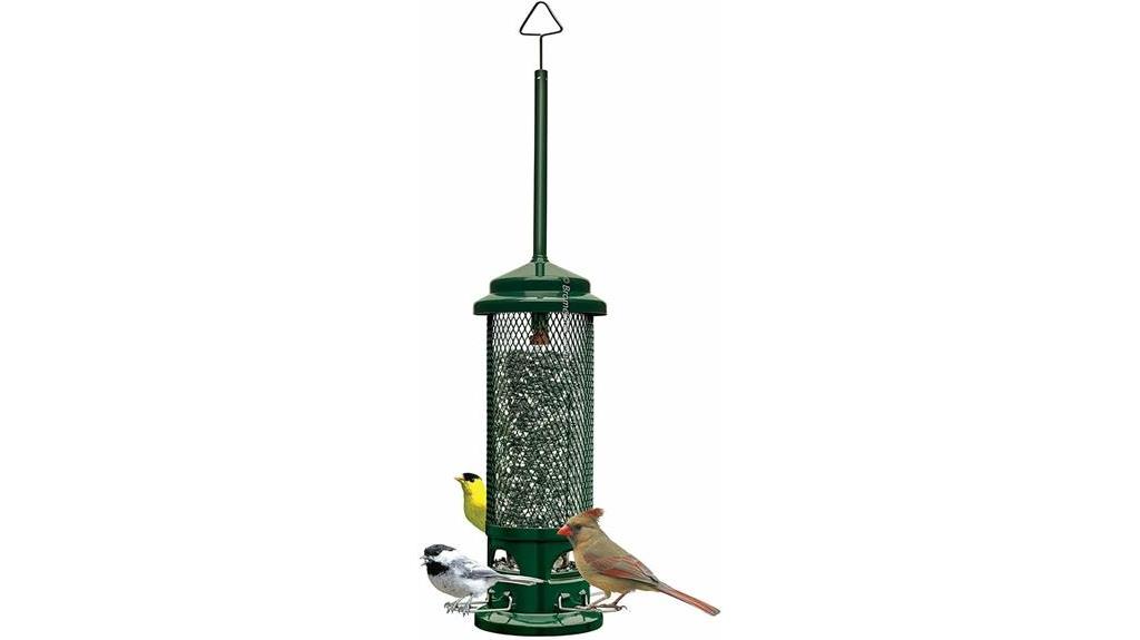 squirrel proof bird feeder