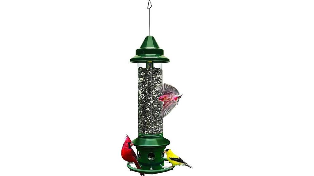 squirrel proof bird feeder design