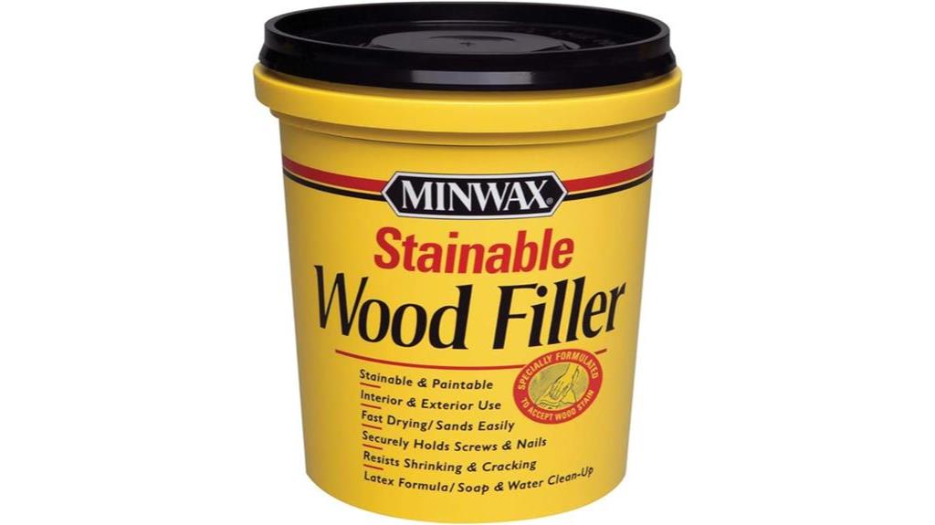 stainable wood filler 16oz