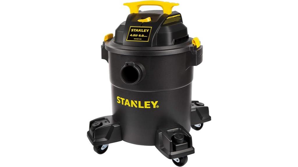 stanley wet dry vacuum 6 gallon