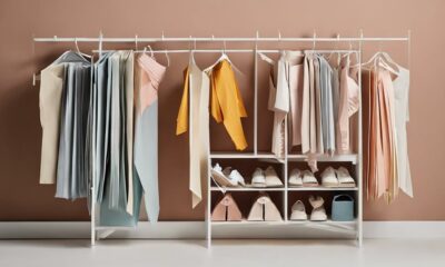 stylish clothes racks organize