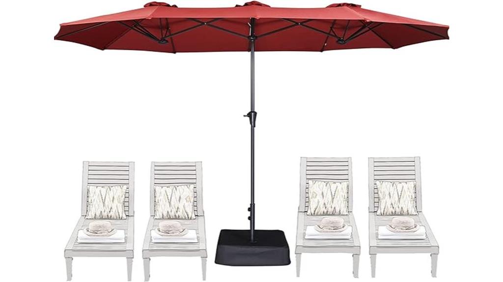 stylish outdoor patio umbrella