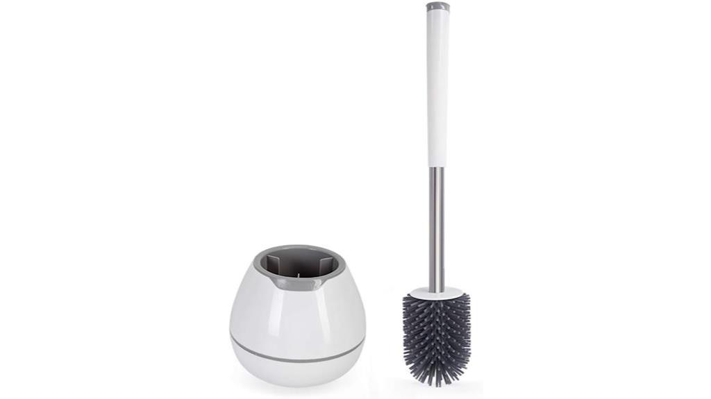 toilet brush with holder