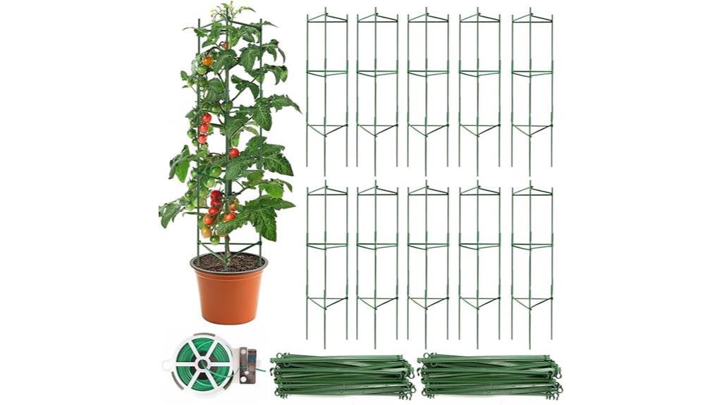 tomato cage garden support