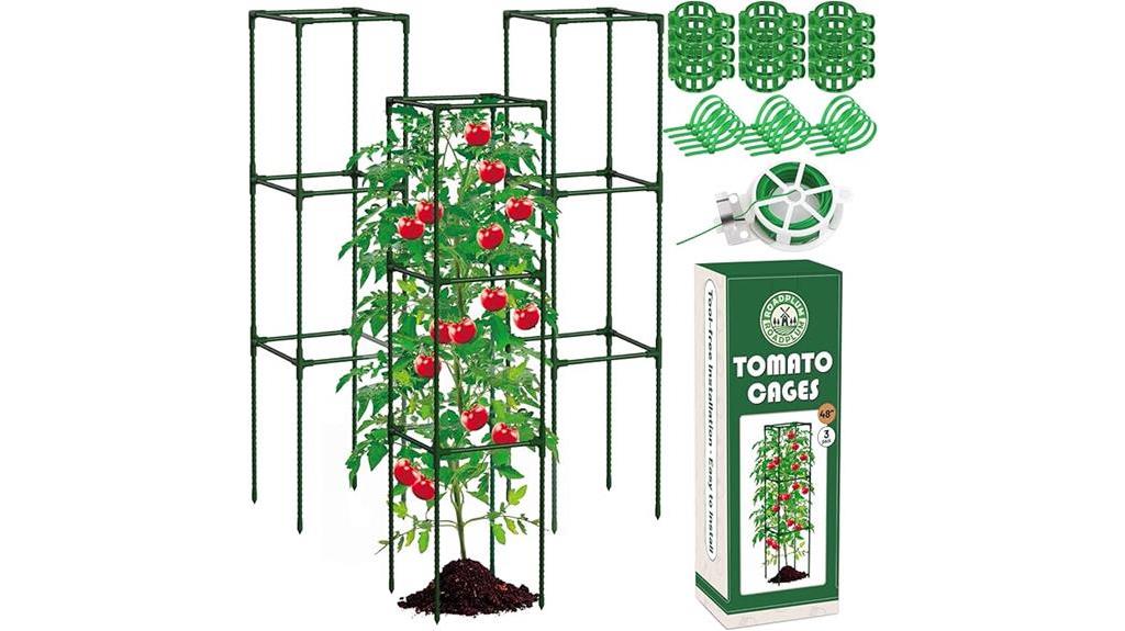 tomato cages for gardening