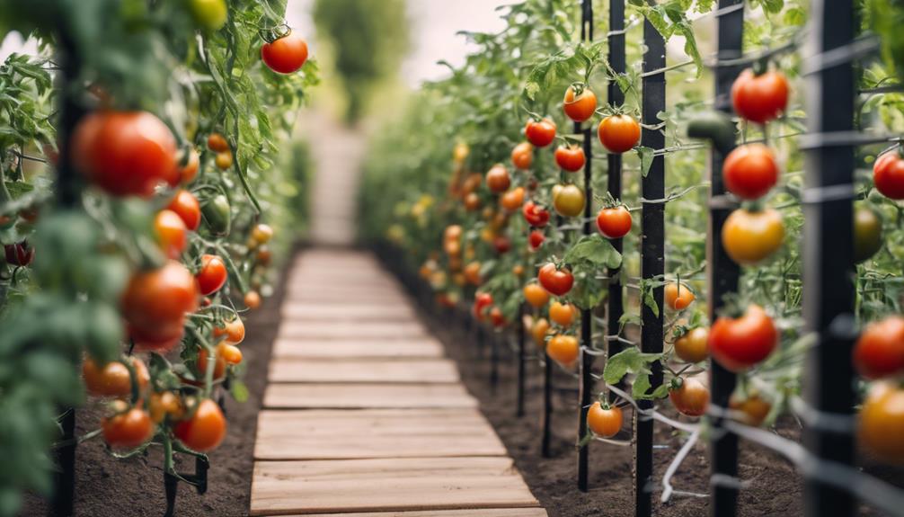 tomato trellis selection tips