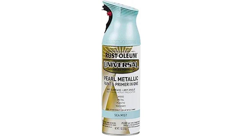 universal spray paint metallic