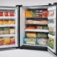 upright freezers for organization