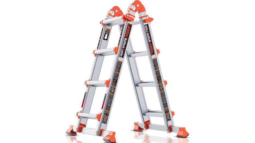 versatile 4 step folding ladder