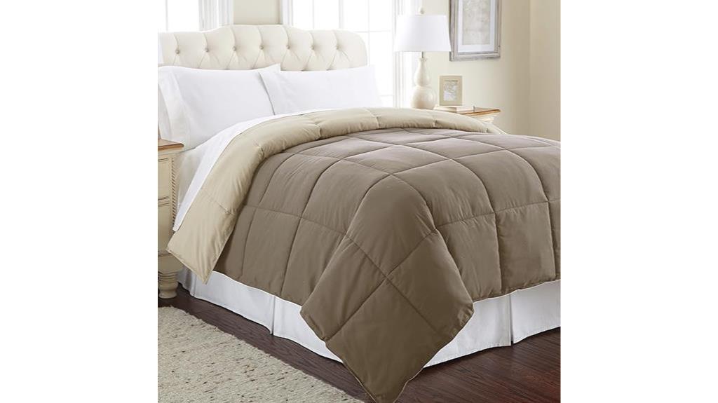versatile reversible comforter insert