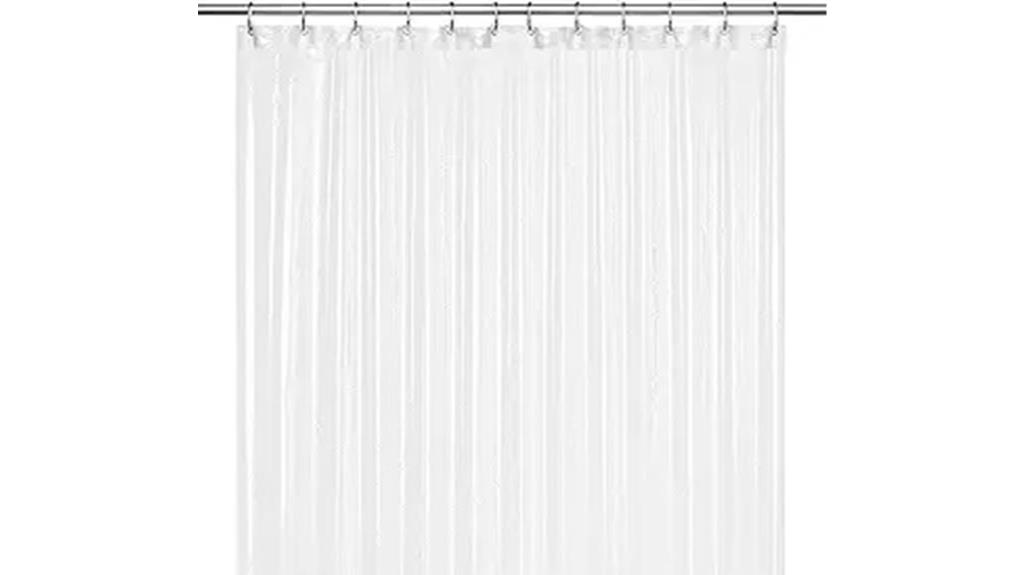 waterproof peva shower curtain