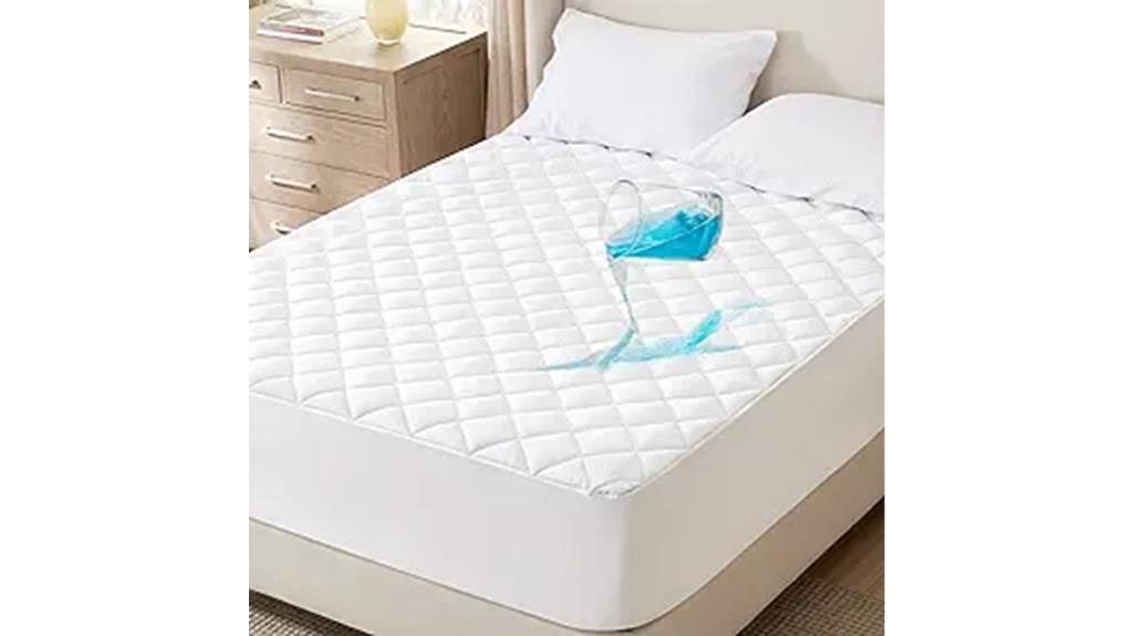 waterproof queen mattress pad