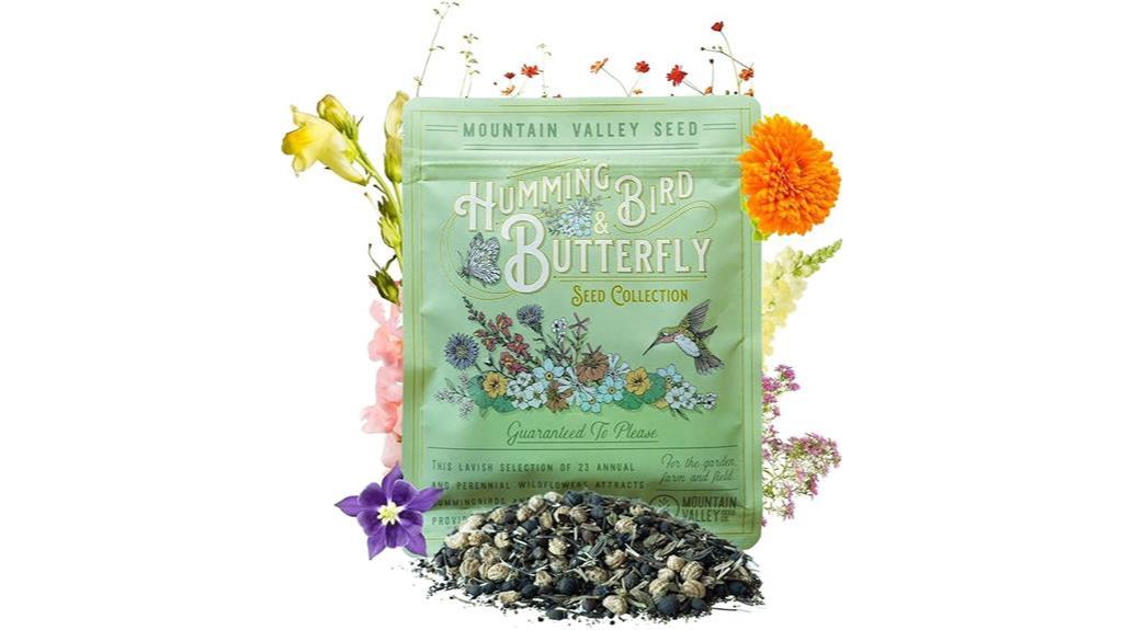 wildflower seed package variety