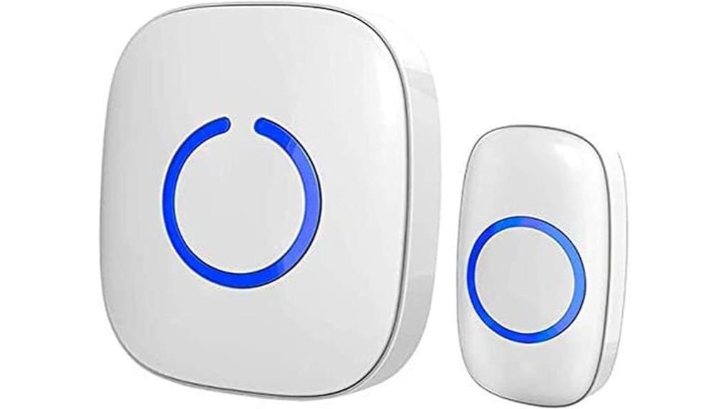 wireless doorbell with led