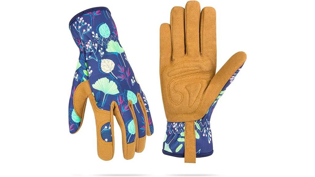 women s leather gardening gloves