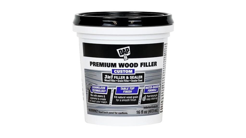 wood filler for repairs