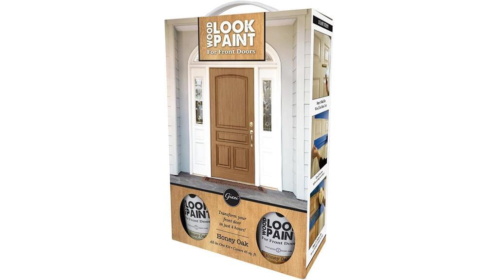 wood look paint for doors