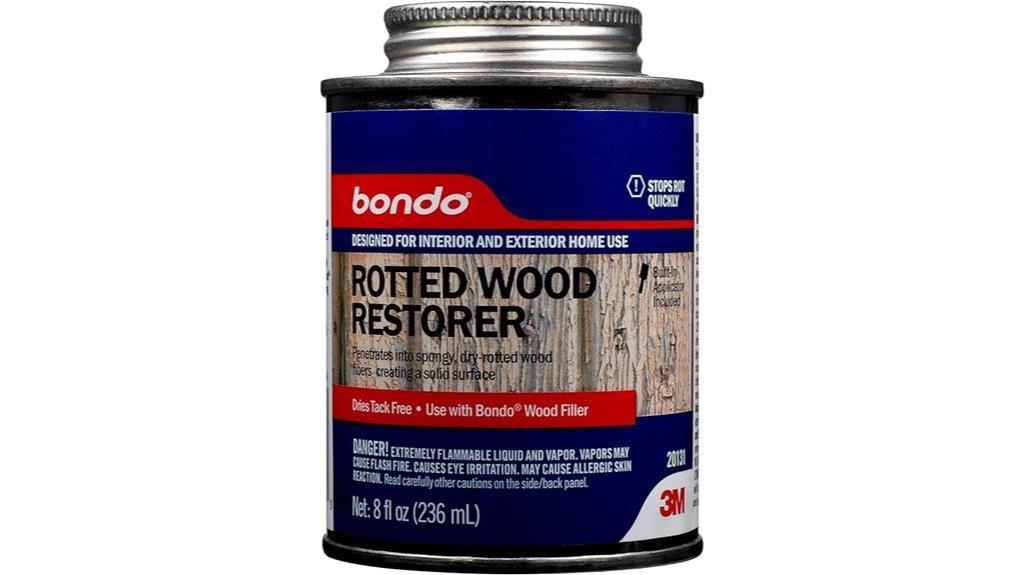 wood rot repair solution
