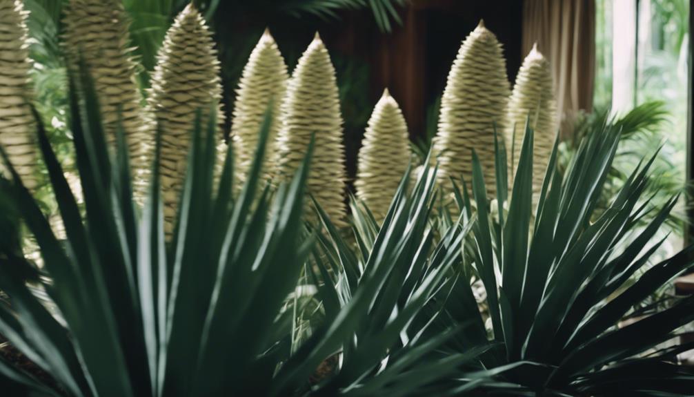 yuccas in tropical homes