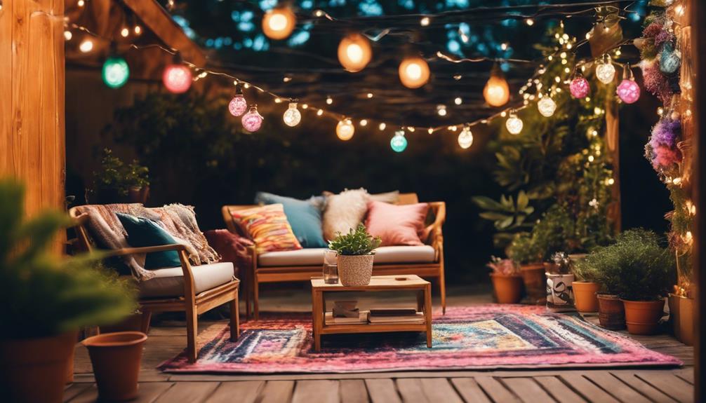 decorating outdoor spaces creatively