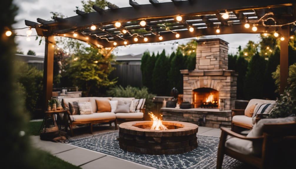 enhance outdoor living space