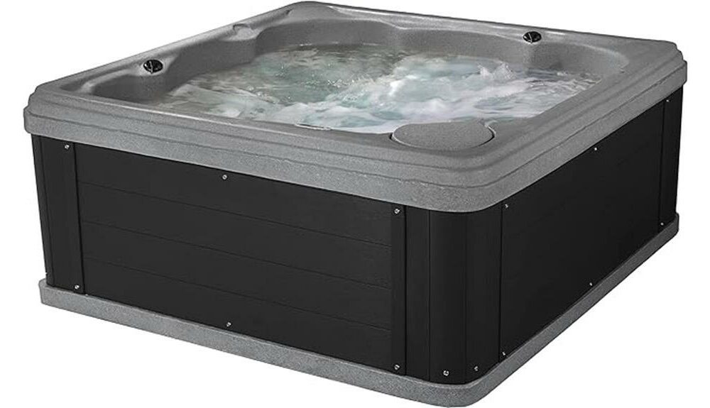 hot tub relaxation experience