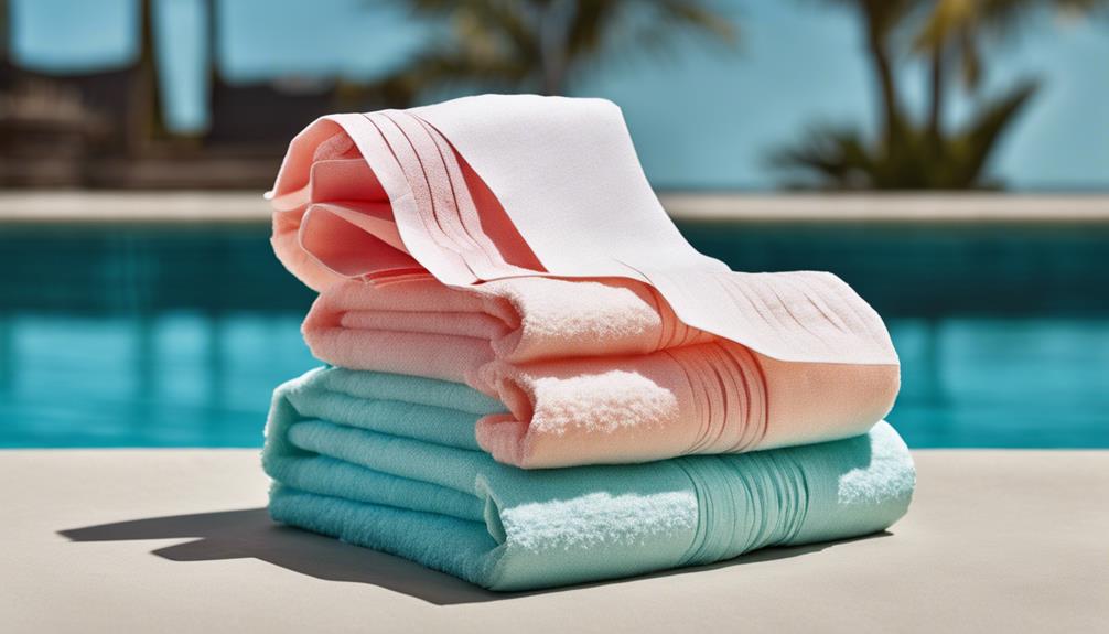 luxurious pool towels list