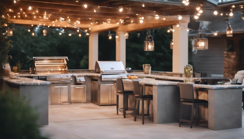 outdoor kitchen design essentials