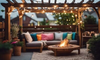 outdoor living space makeover