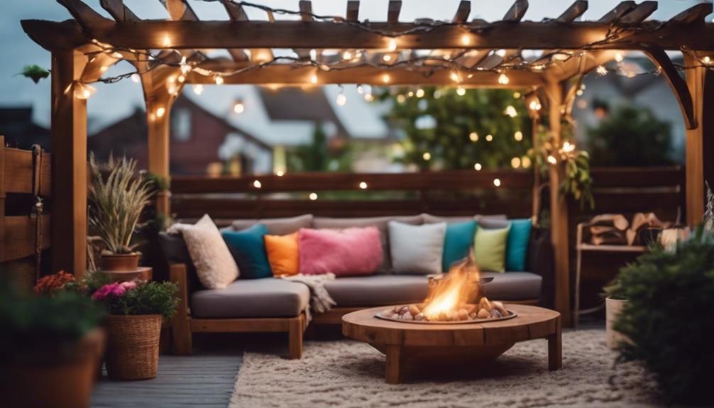 outdoor living space makeover