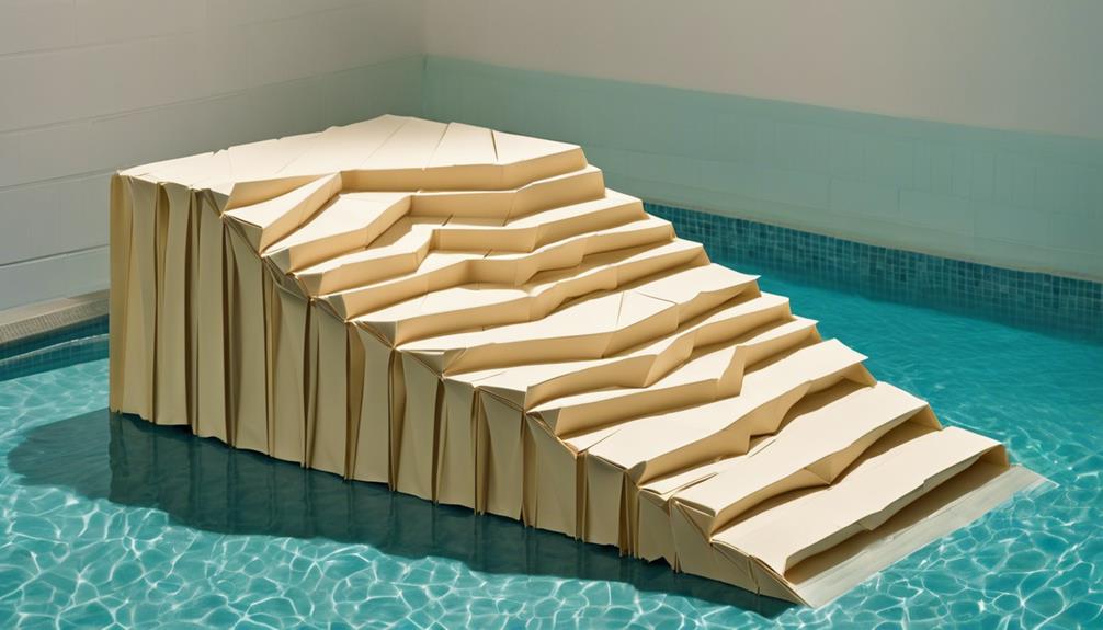 pool steps for easy access