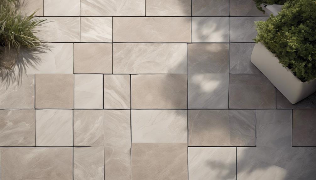 selecting outdoor tile options