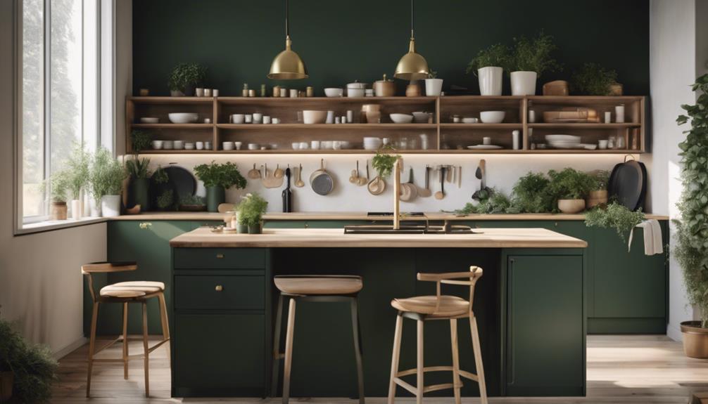 colorful scandinavian kitchen aesthetics