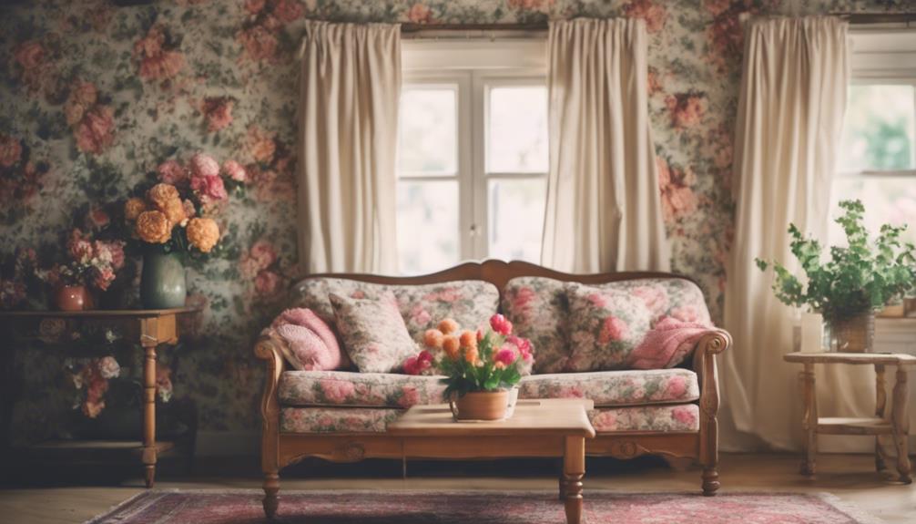 cottagecore decor floral patterns