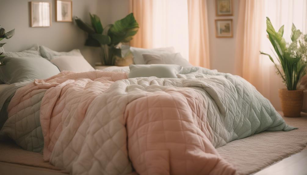 cozy stylish aesthetic bedding