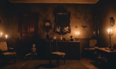 creepy stylish horror decor