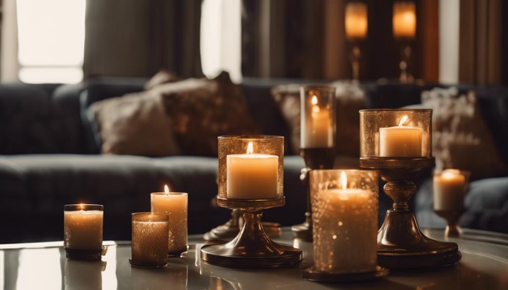 elegant candle holders decor