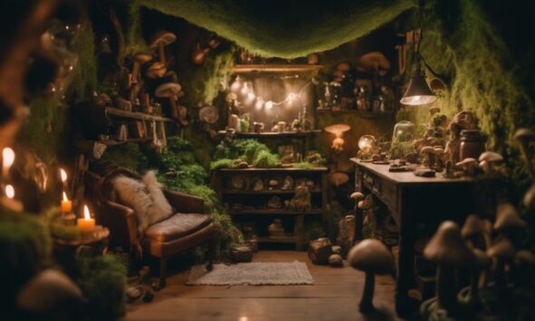 enchanting goblincore room decor