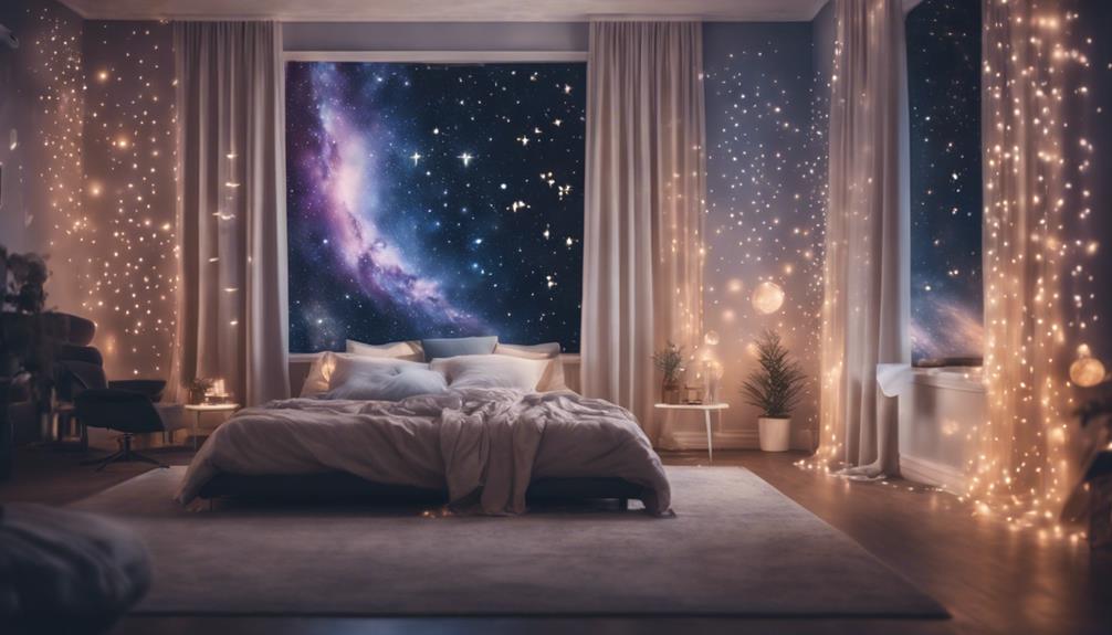 intergalactic themed room decor