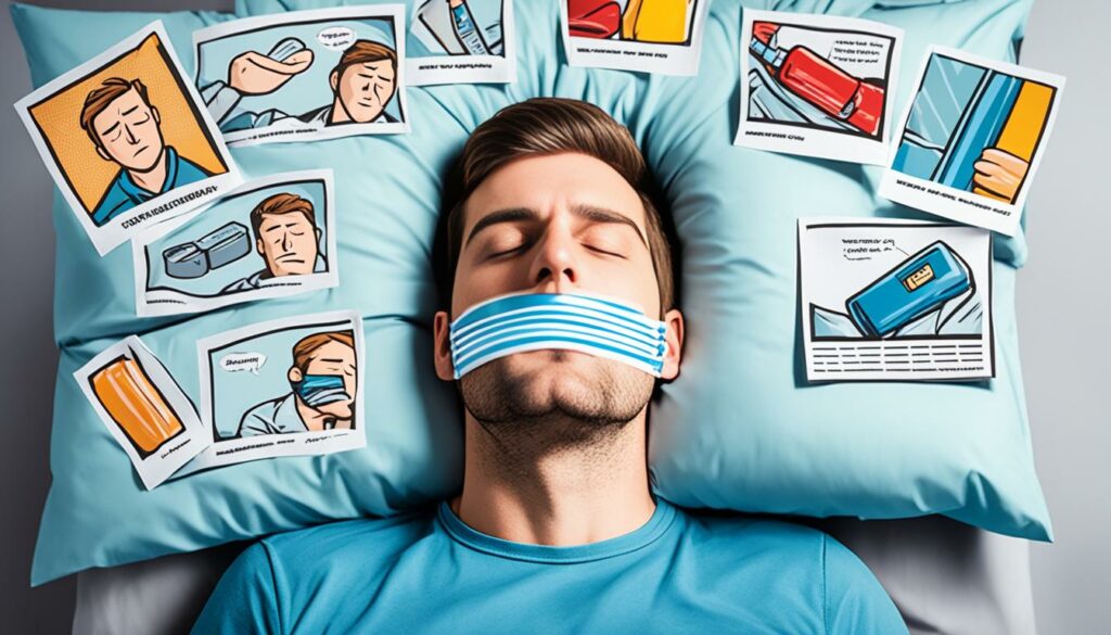 mouth taping and sleep apnea