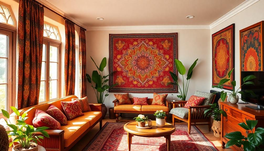 batik patterns in decor