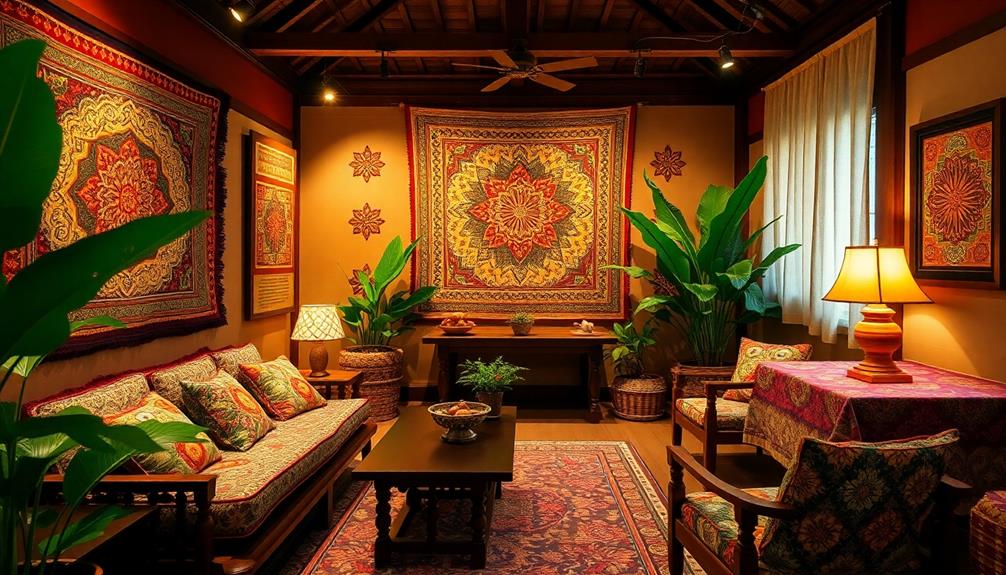 elevate indonesian batik decor