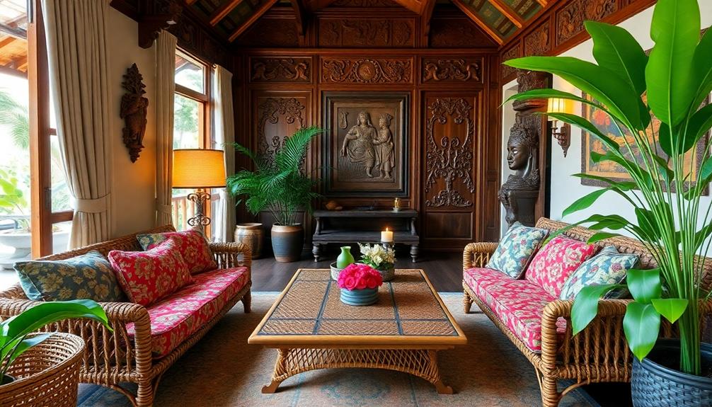 incorporating indonesian patterns stylishly