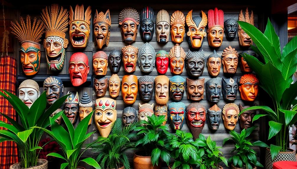 traditional indonesian mask varieties