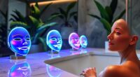 top led face masks