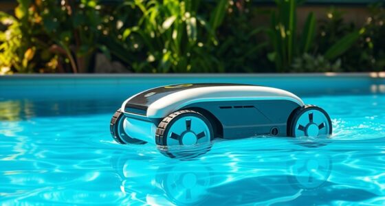 ai powered robotic pool cleaners