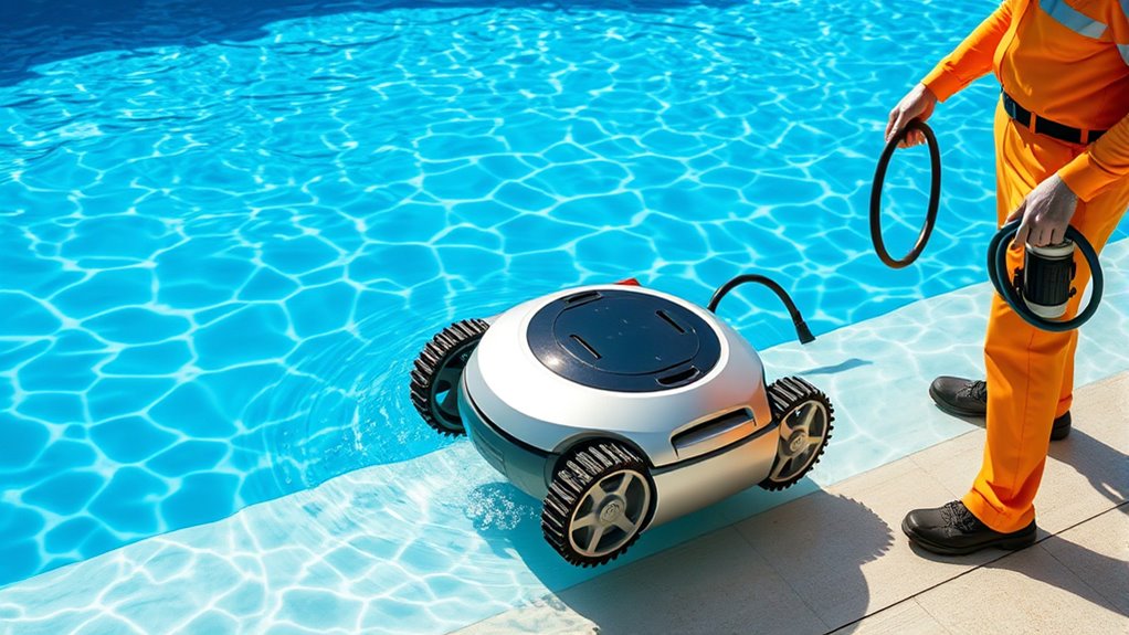 automated cleaning vs service