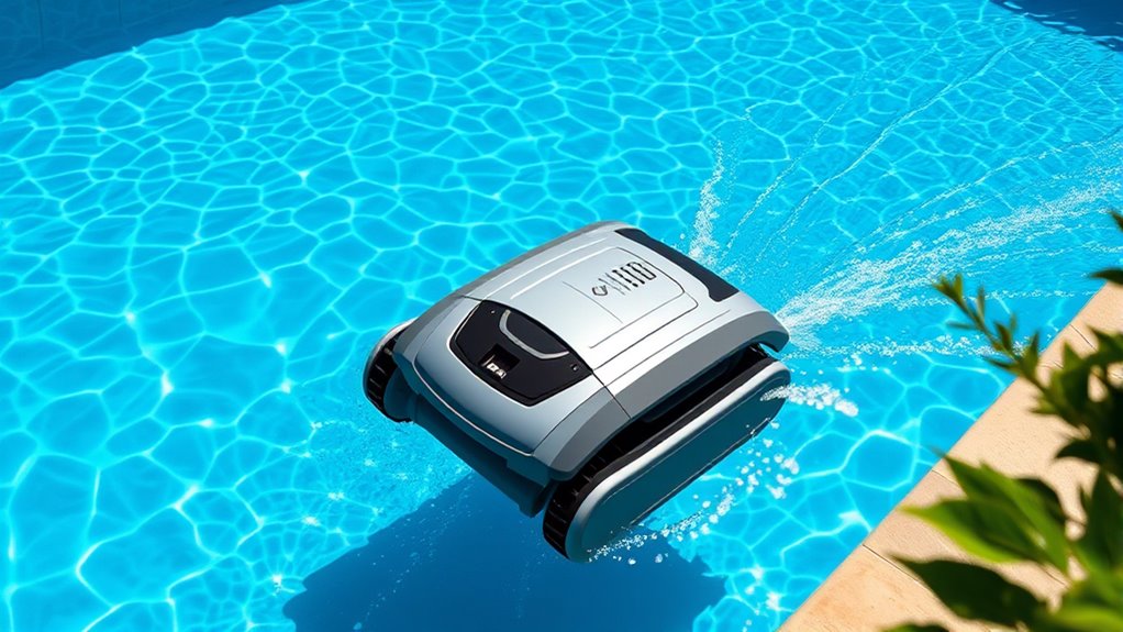 automated pool surface cleaning