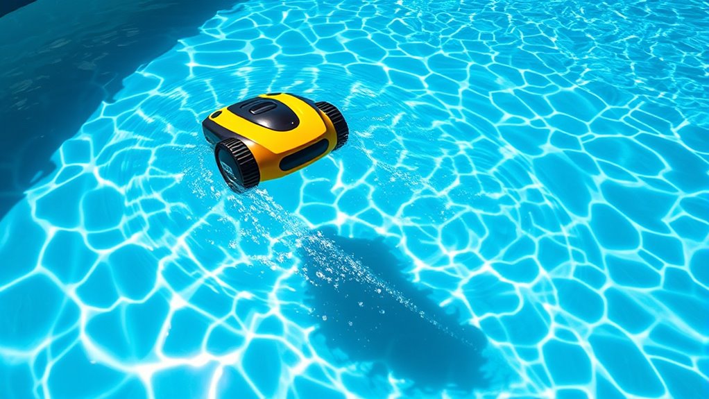 automatic pool water circulation