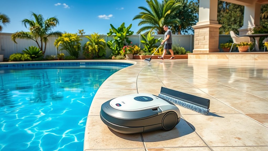 balanced cleaning for pool